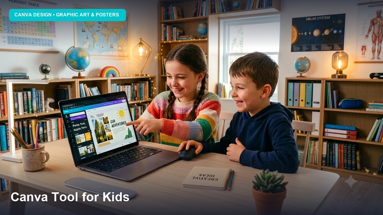 Canva Tool for Kids Course